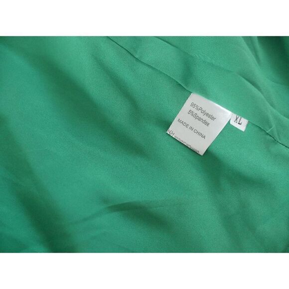 Z Avenue | Green Shawl Lapel Blazer XL - Picture 4 of 10